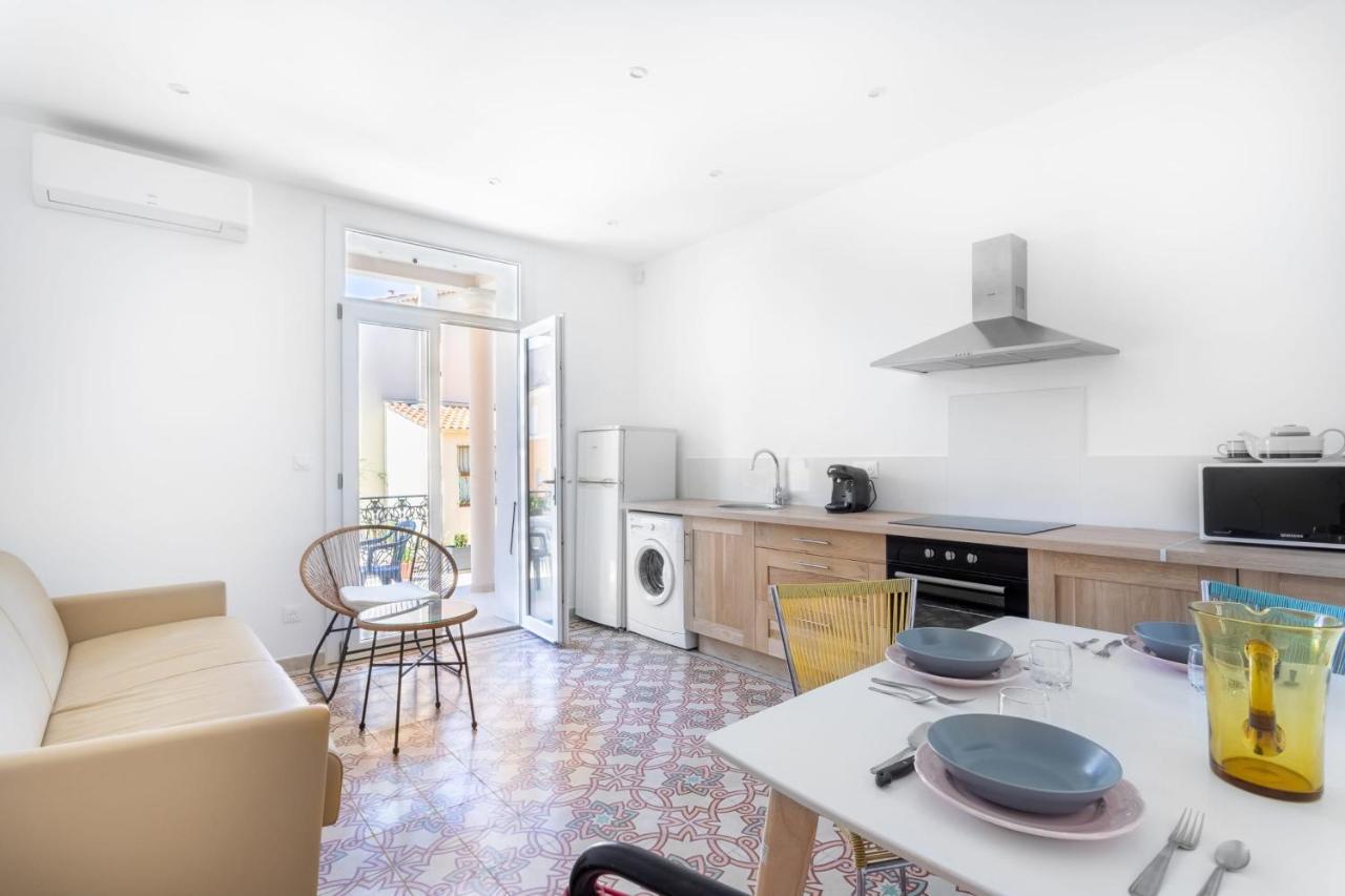 Luxurious 1 Bedroom, Ac, Terrace, Close Beaches - Dodo Et Tartine Carqueiranne Esterno foto